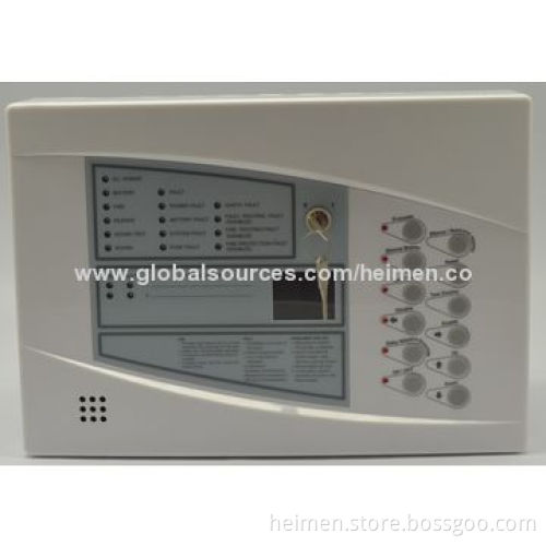 HEIMAN Factory Price 4Zone Conventional Fire Alarm Control Panels with TFT Display and 3 Relays